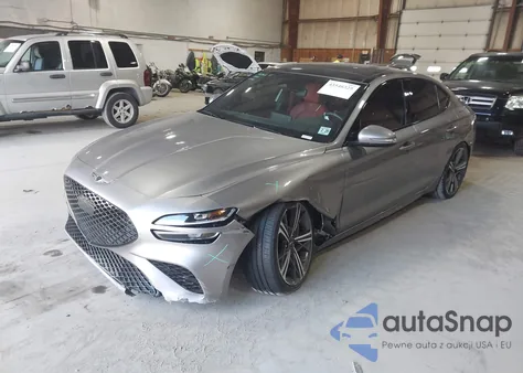 2024 Genesis G70 3.3T Awd Sport Advanced из США, поврежденный, VIN KMTG54SE9RU140488